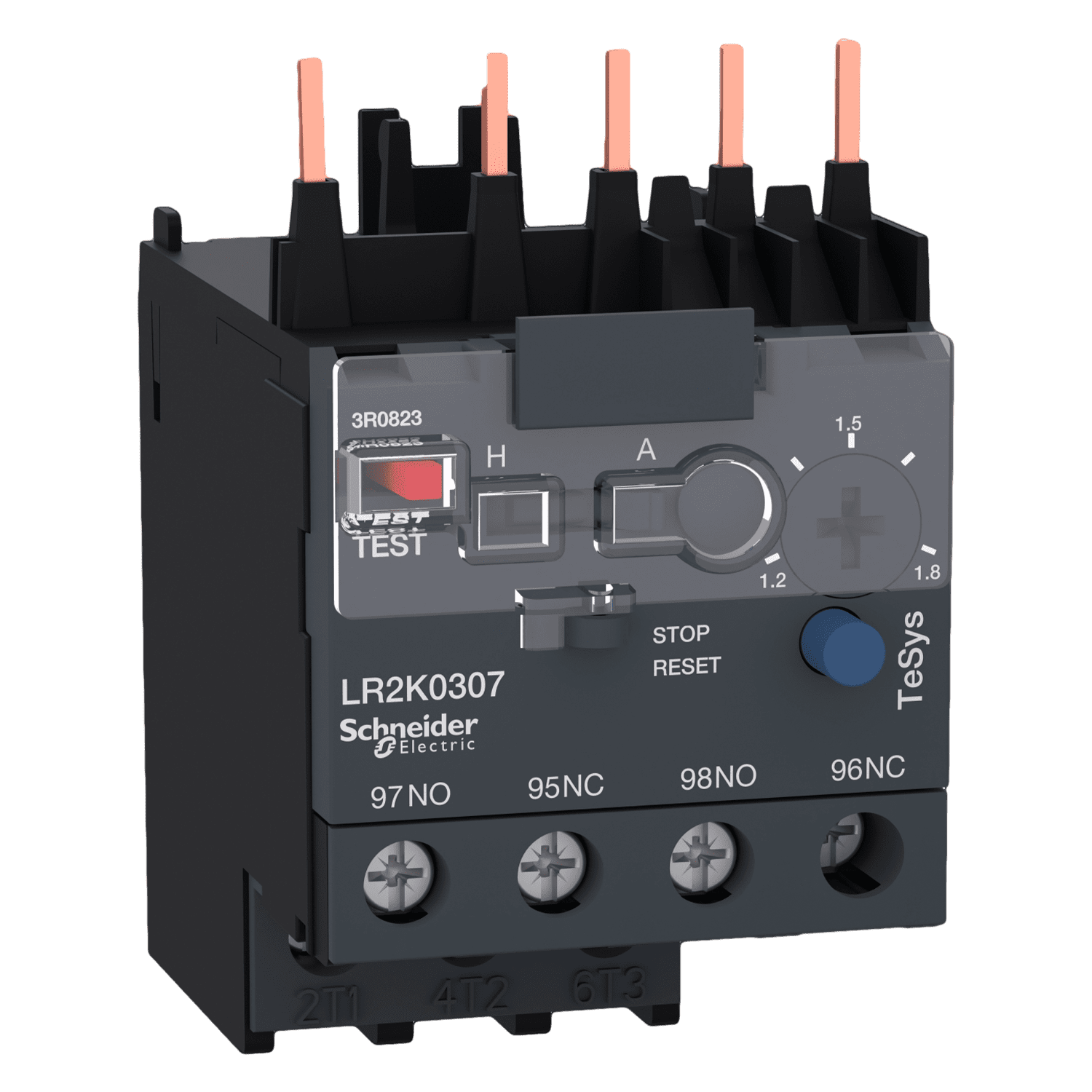 [28084] Relé Térmico 3P 690VCA 1,8A Rango Ajuste 1,2-1,8A Protección T Schneider Electric