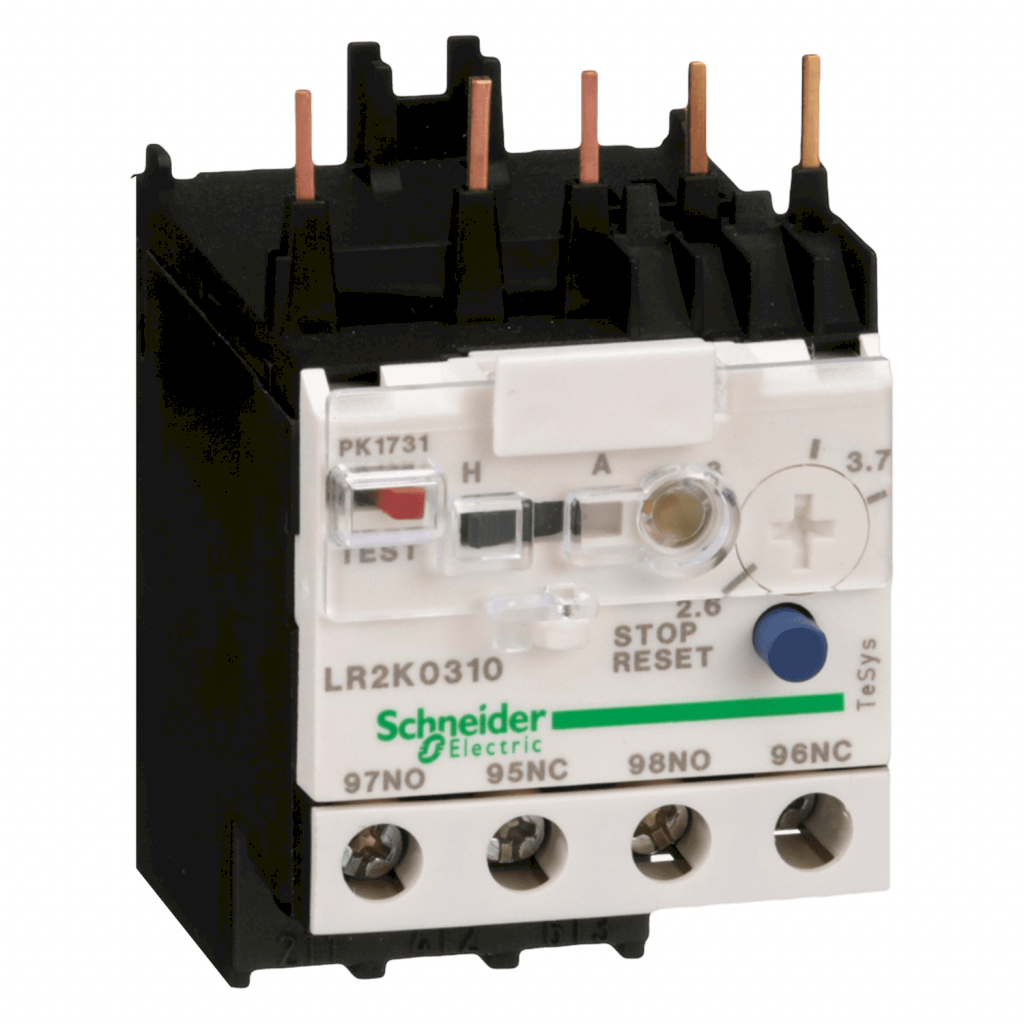 RELE TERMICO SCH P/CONTACTOR K 2.6 - 3.7A LR2K0310