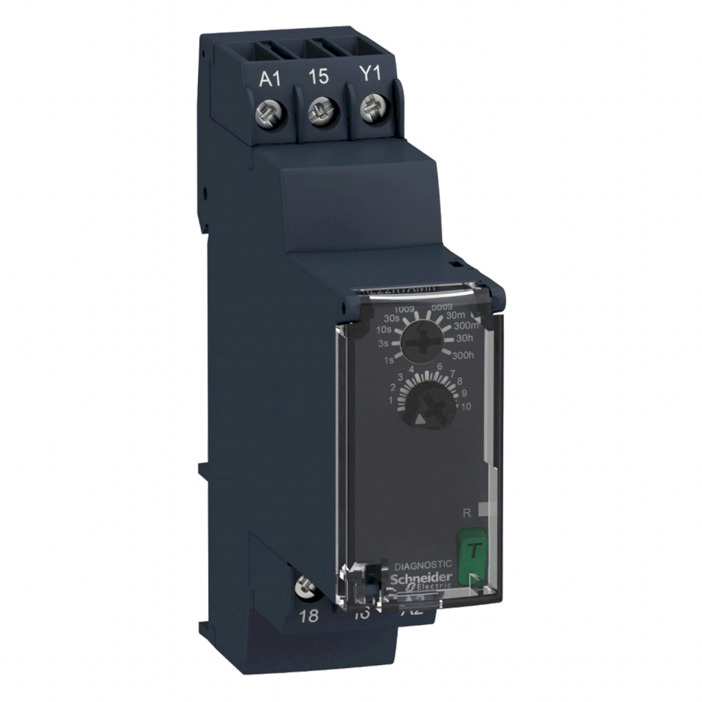 [28356] TEMPORIZADOR SCH MULT 0.3S-300H 24-240VCACC 1C/O RE22R1AMR