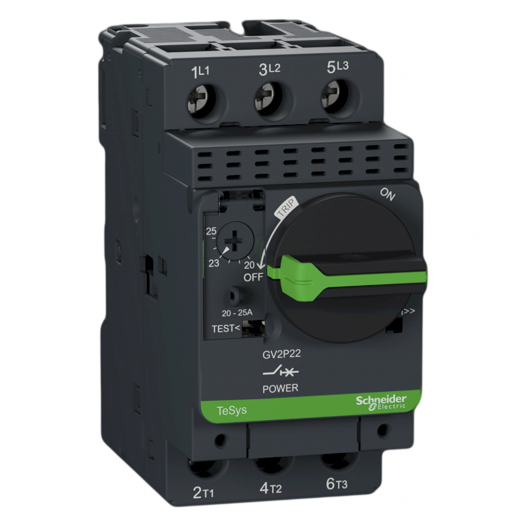 Guardamotor Magnetotérmico GV2 20-25A 50kA Schneider Electric