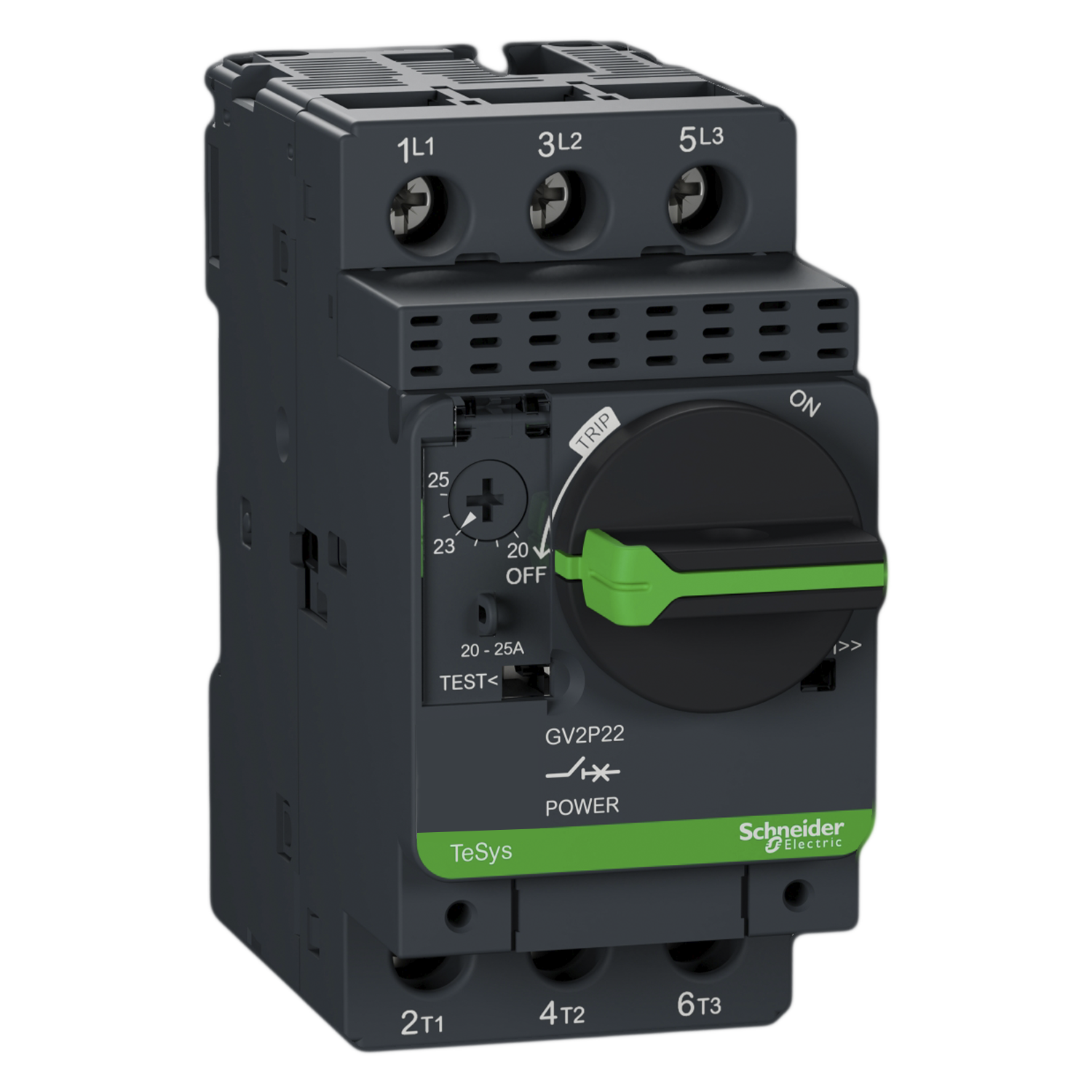 [28535] Guardamotor Magnetotérmico GV2 20-25A 50kA Schneider Electric