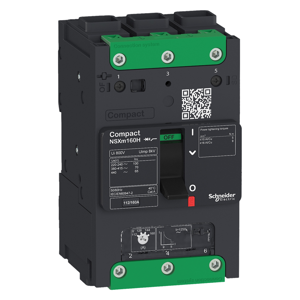 Interr. NSXM 3P 100A 690VCA Schneider Electric