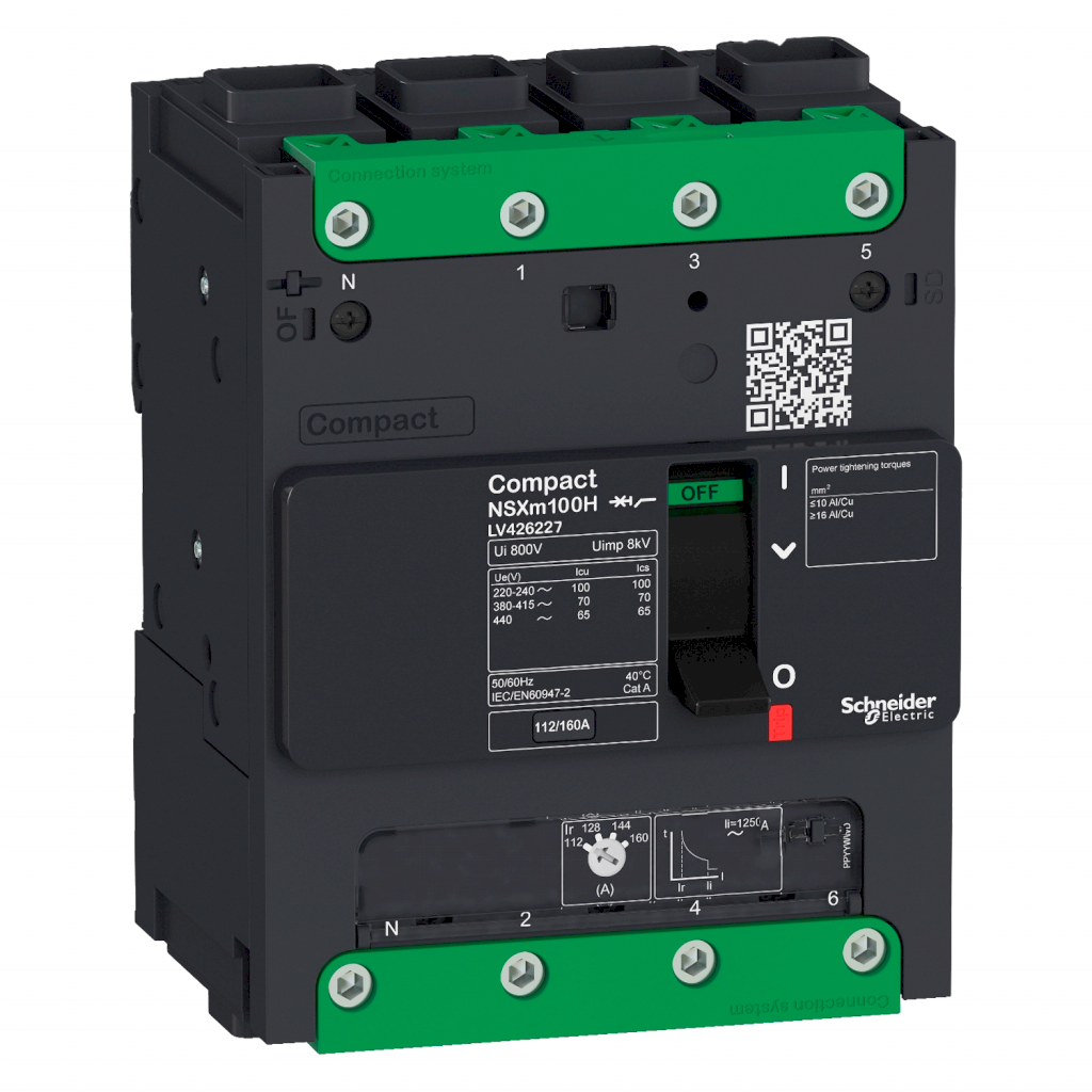 *INTERR. NSXM 4X100A 25KA 4P4D LV426227