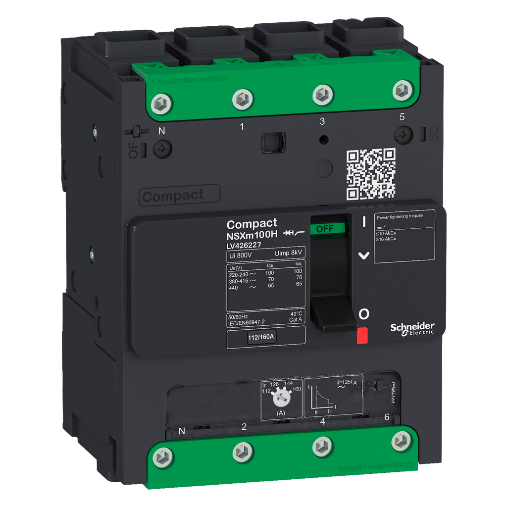 [29320] Interr. NSXM 4P 100A 380VCA Schneider Electric