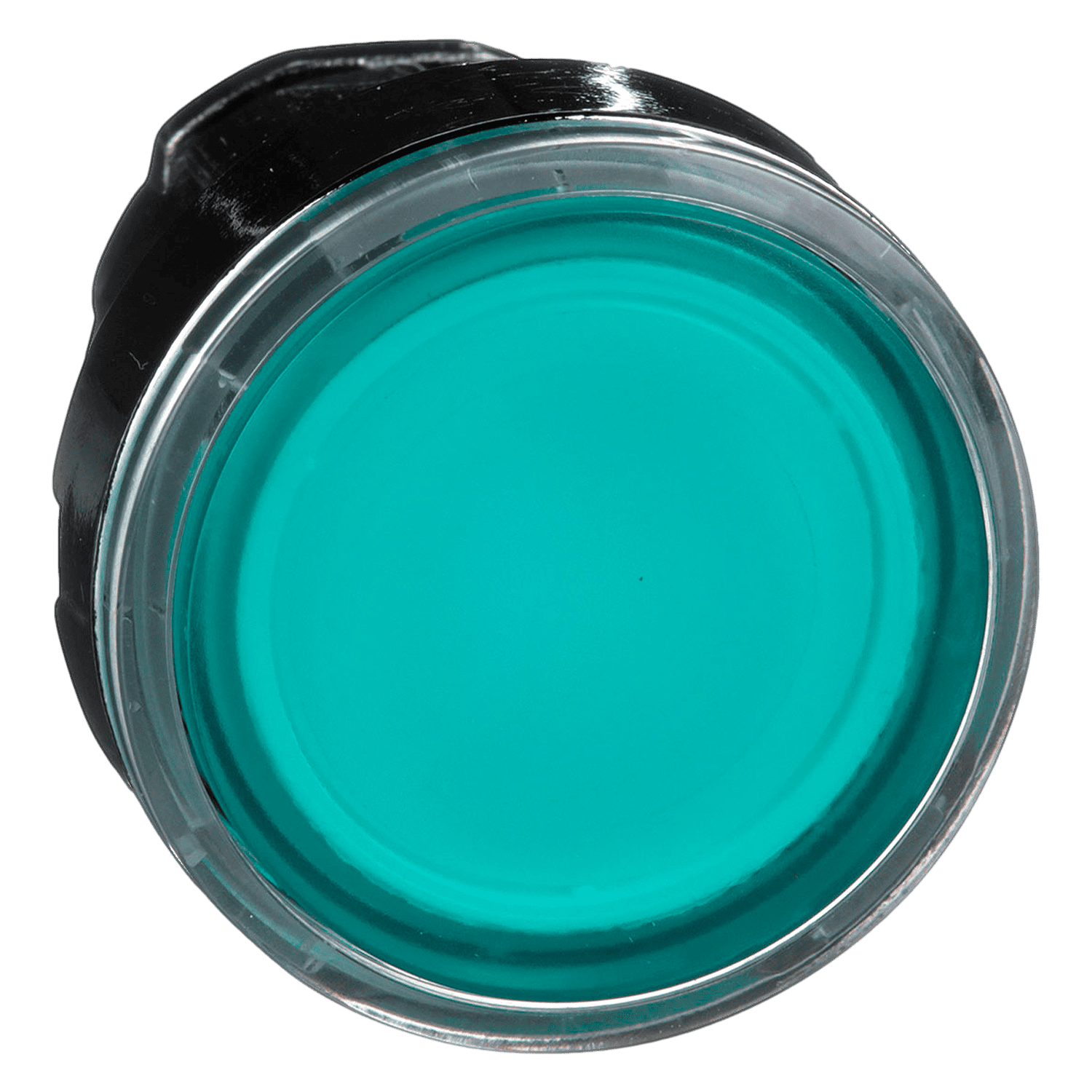 Cabezal Pulsador XB4 Metálico Luminoso S/Soporte Verde Schneider Electric