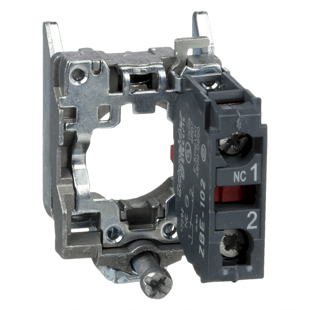 SOPORTE SCH METALICO PARA XB4B C/ 1NC ZB4BZ102