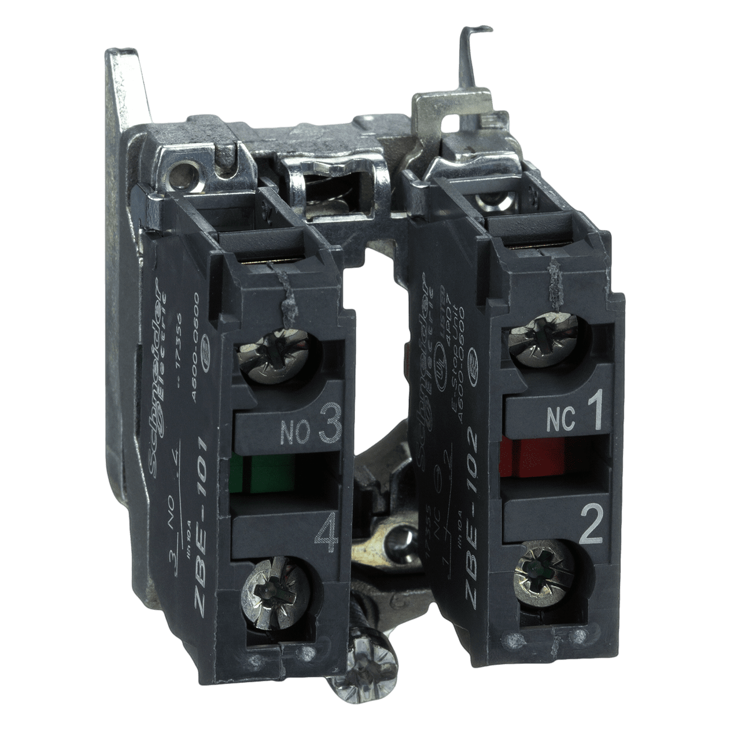 Soporte Metálico P/XB4B 1NA+1NC Schneider Electric