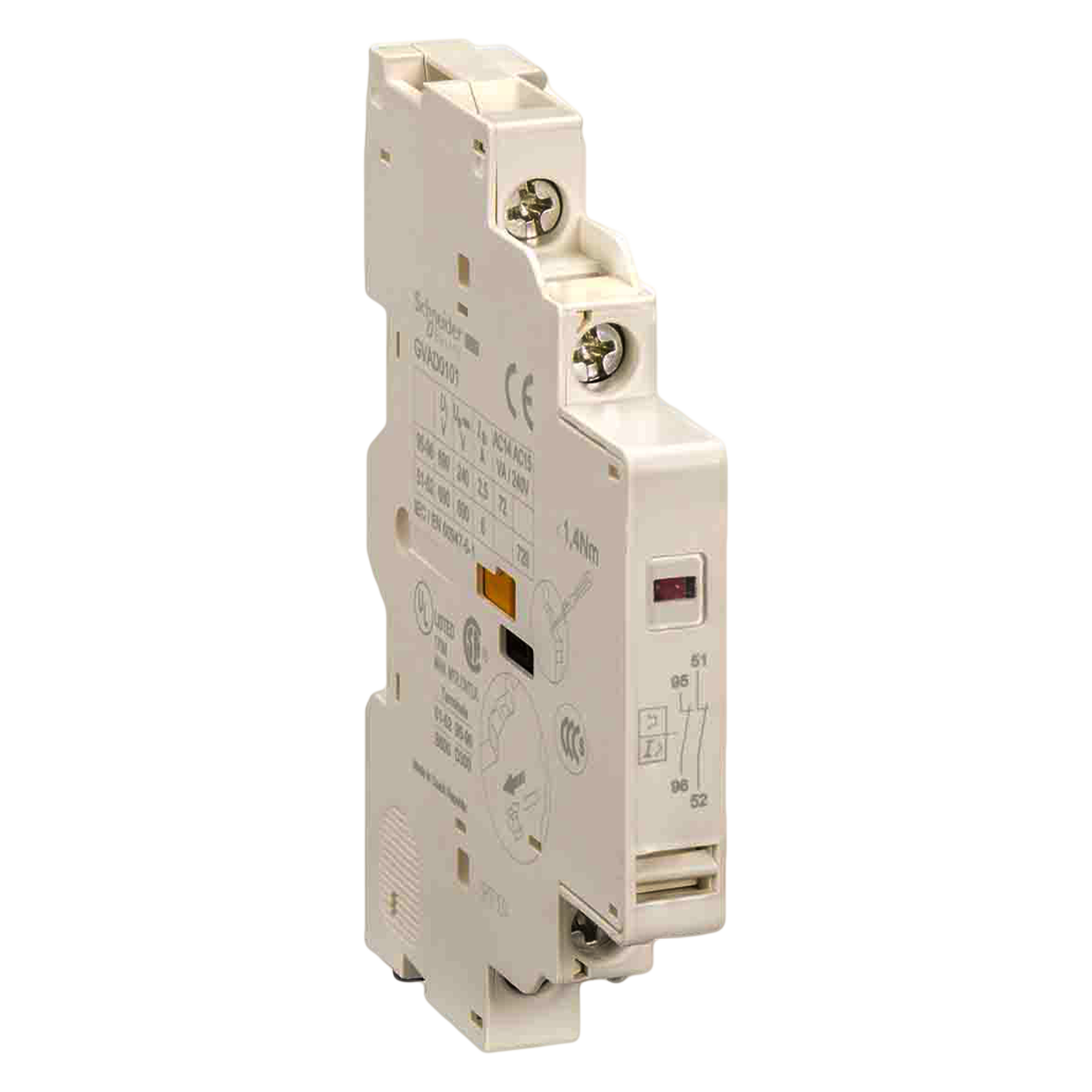 [29802] Contacto Auxiliar Lateral GM 1NA+1NA Schneider Electric