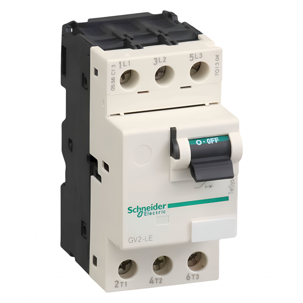 Guardamotor Magnético GV2 10A 100kA Maneta Schneider Electric