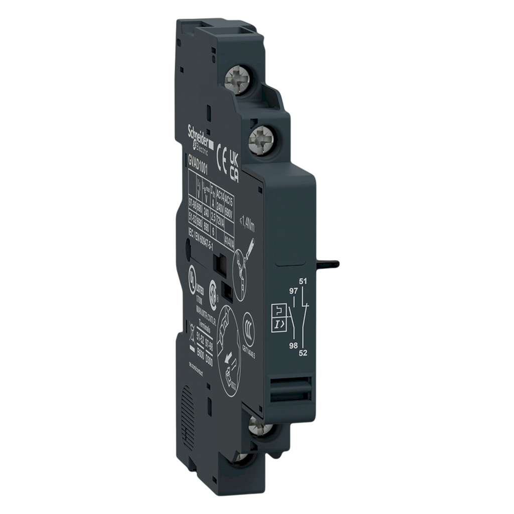 [29883] Contacto Auxiliar Lateral P/GV2/GV3 1NA+1NC Schneider Electric