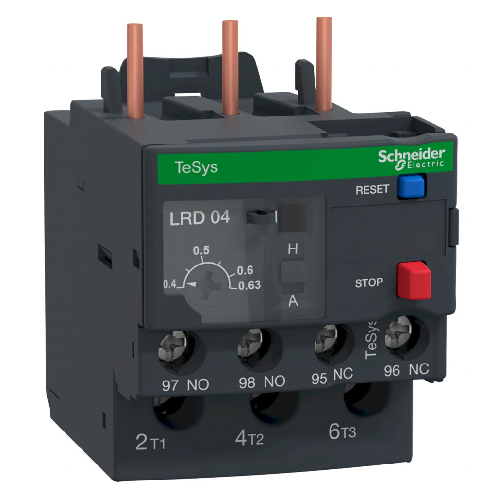 [29950] RELE TERMICO SCH P/CONTACTOR 0.4-0.63A P/D09-38 LRD04