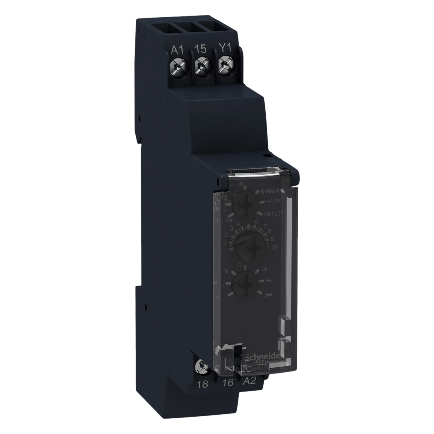 Temporizador Harmony Zelio Time Multifunción 1C/O Estandar Schneider Electric