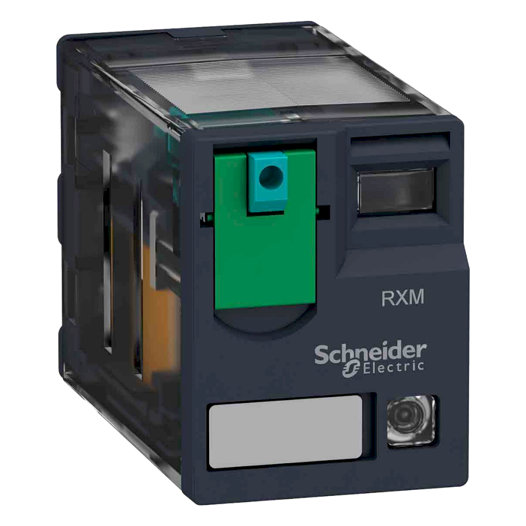 [30082] Relé 2 Inversores 12VCC 12A C/Led Schneider Electric