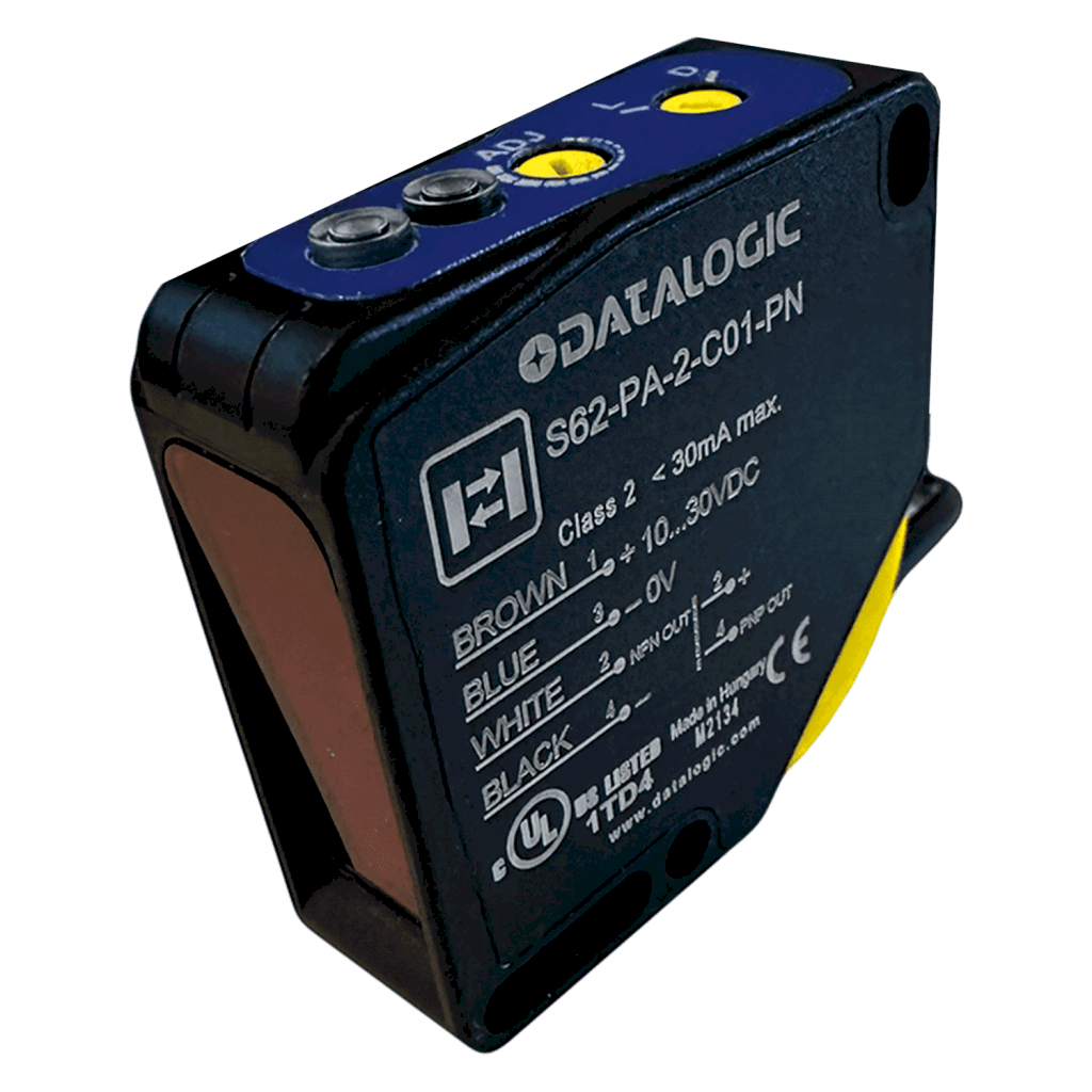 SENSOR FOTO PROX DIF 24Vcc 50X50 900mm PNP/N CAB S62-PA-2-C01-PN