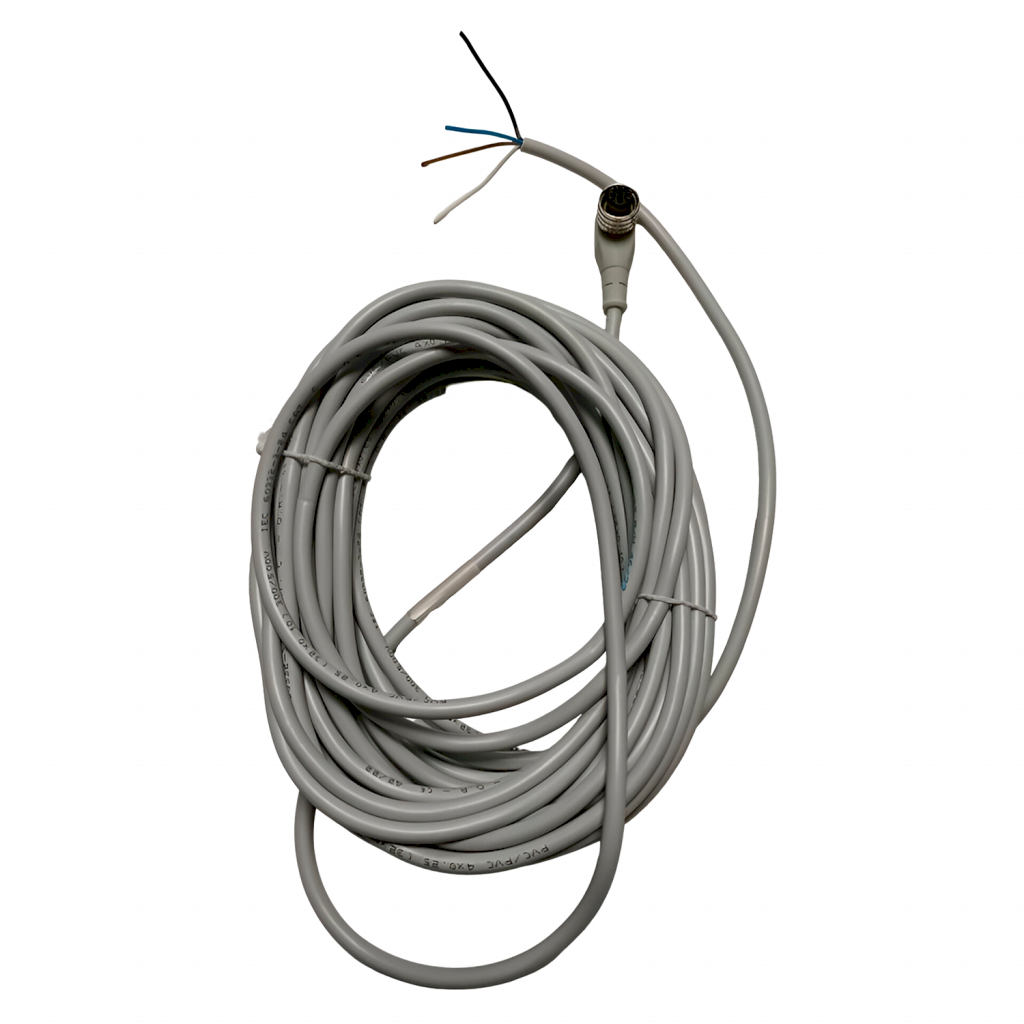 [31097] Cable C/Conector Hembra M12 4 Polos PVC Datalogic