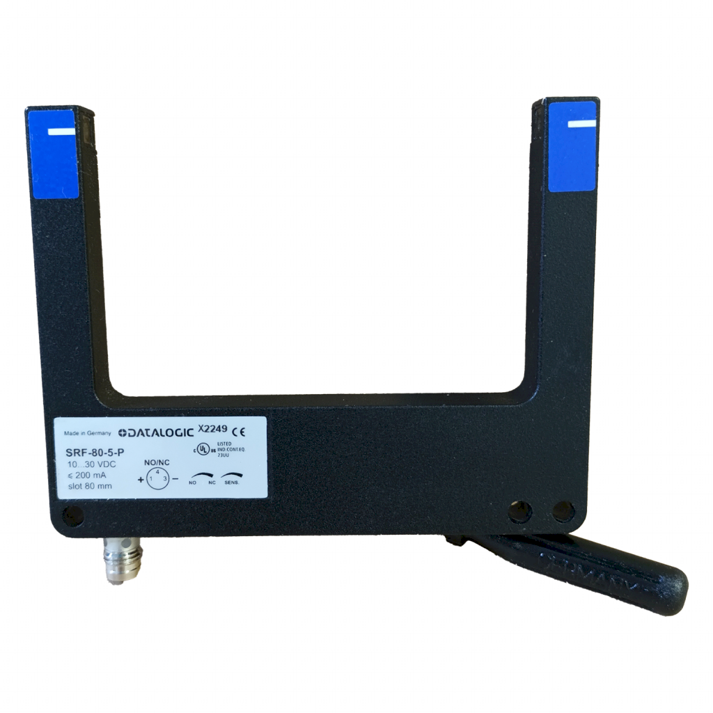 SENSOR FOTO HORQUILLA 24VCC 80MM PNP 3H S:M8 SRF-80-5-P