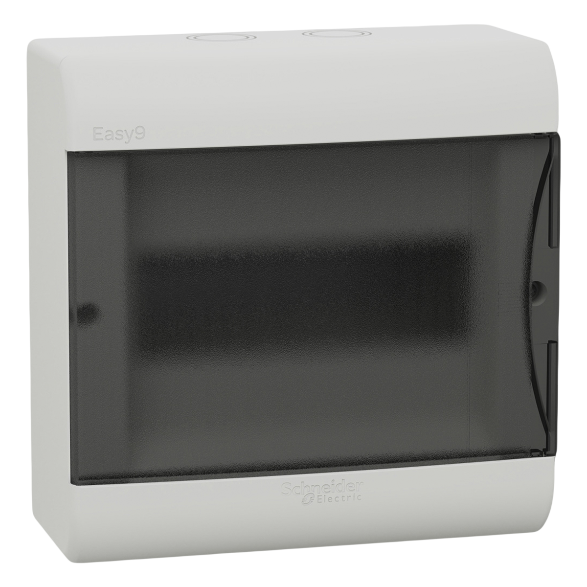 Tablero DIN PVC Mural 8 Módulos C/Puerta Fume Interior IP40 Blanco Schneider Electric