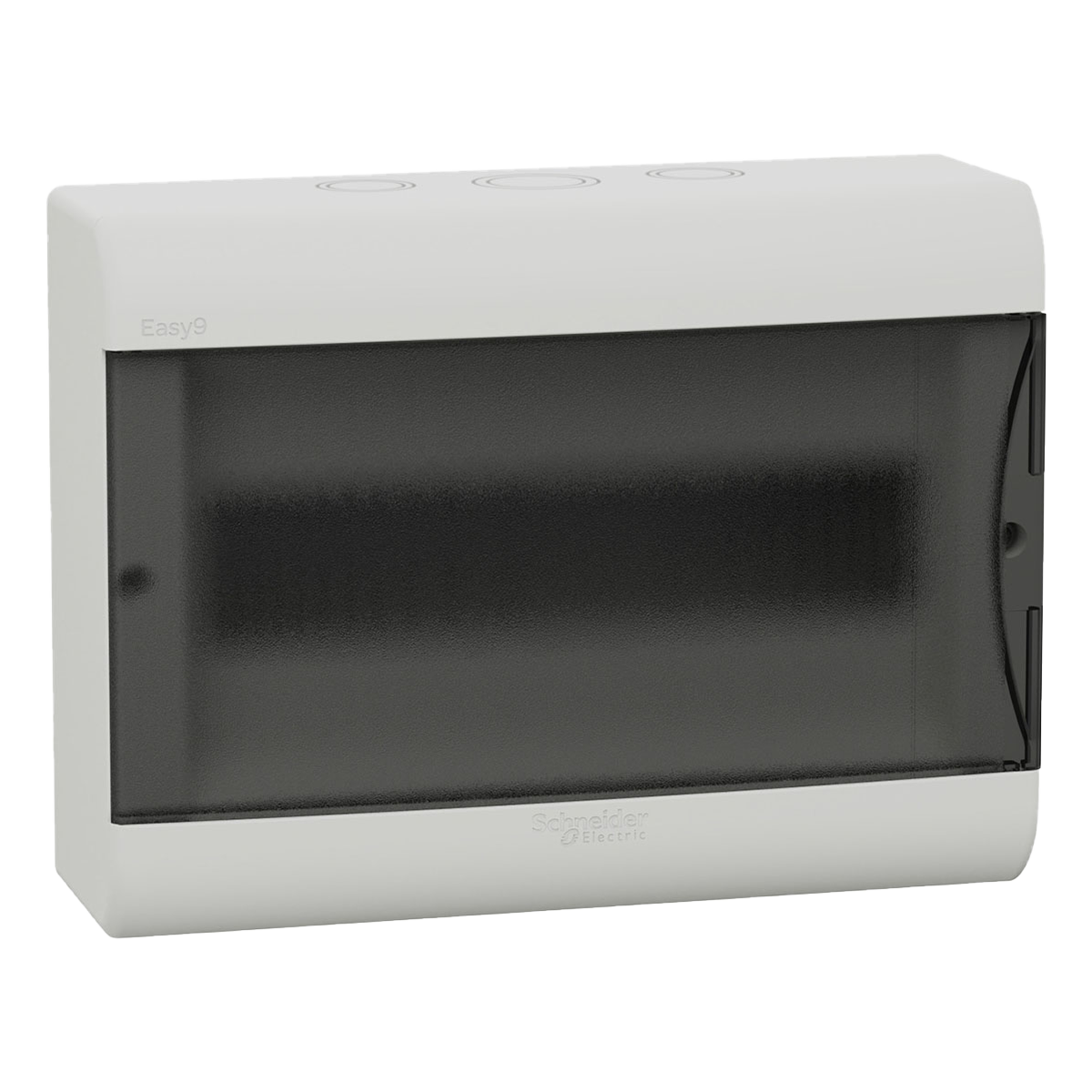 Tablero DIN PVC Mural 12 Módulos C/Puerta Fume Interior IP40 Blanco Schneider Electric