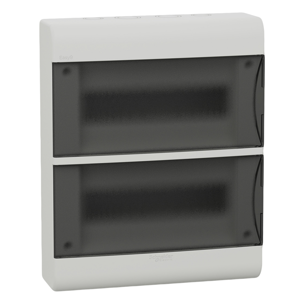[32030] Tablero DIN PVC Mural 24 Módulos C/Puerta Fume Interior IP40 Blanco Schneider Electric