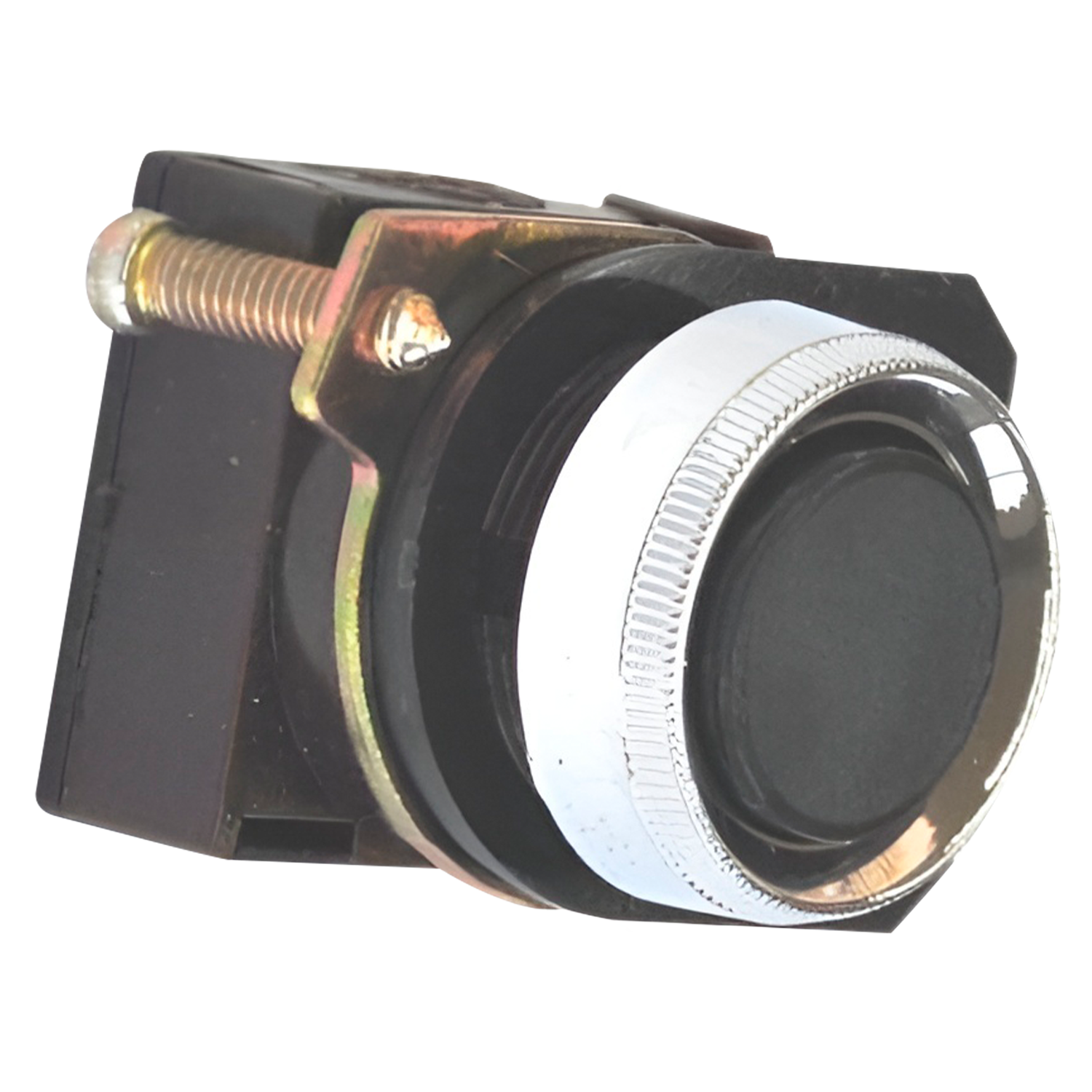 [1710] Cabezal Pulsador 1000 Plástico Rasante S/Soporte S/Retención Negro Aea