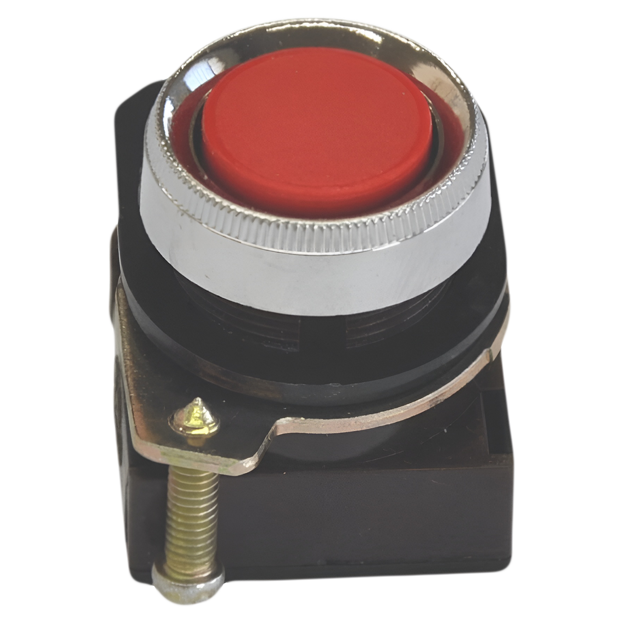 [1711] Cabezal Pulsador 1000 Plástico Rasante S/Soporte S/Retención Rojo Aea