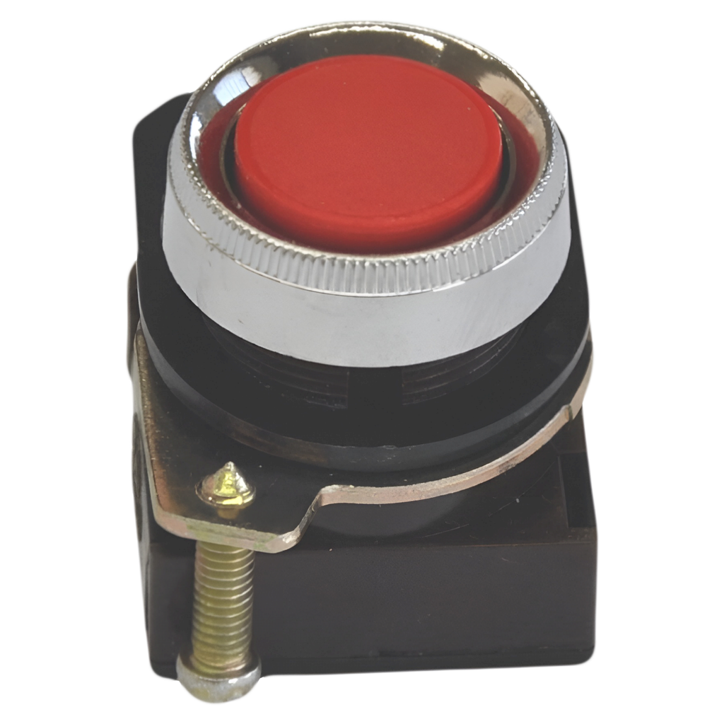PULSADOR AEA PLASTICO RASANTE 1000 ROJO S/RET 1000 R