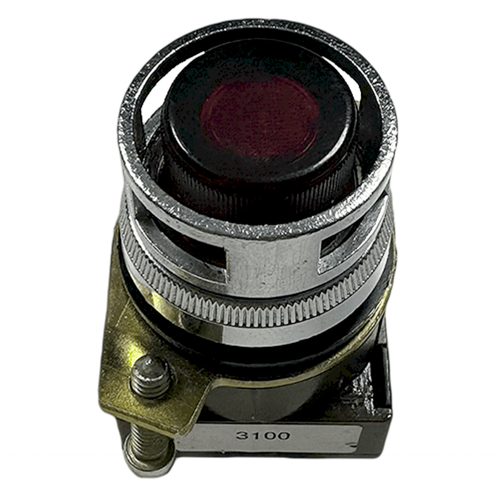 PULSADOR AEA MET LUM C/ARO 3100 ROJO S/RET 3100 R