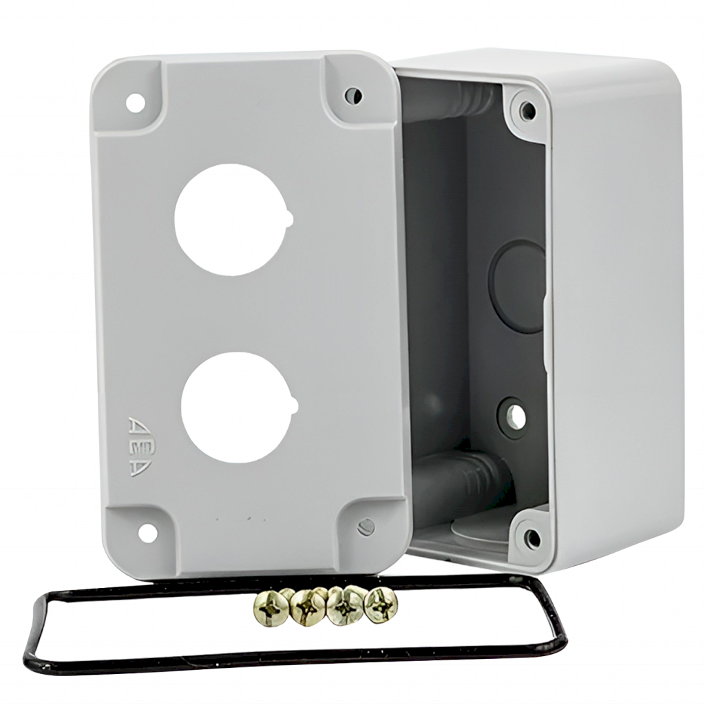 CAJA AEA PCA GRIS VACIA PARA 2 ELEMENTO A2X