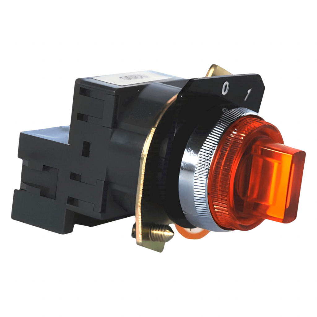 SELECTOR LUMINOSO 9000 2POS C/RETE 0-1 AMARILL 9000 AM