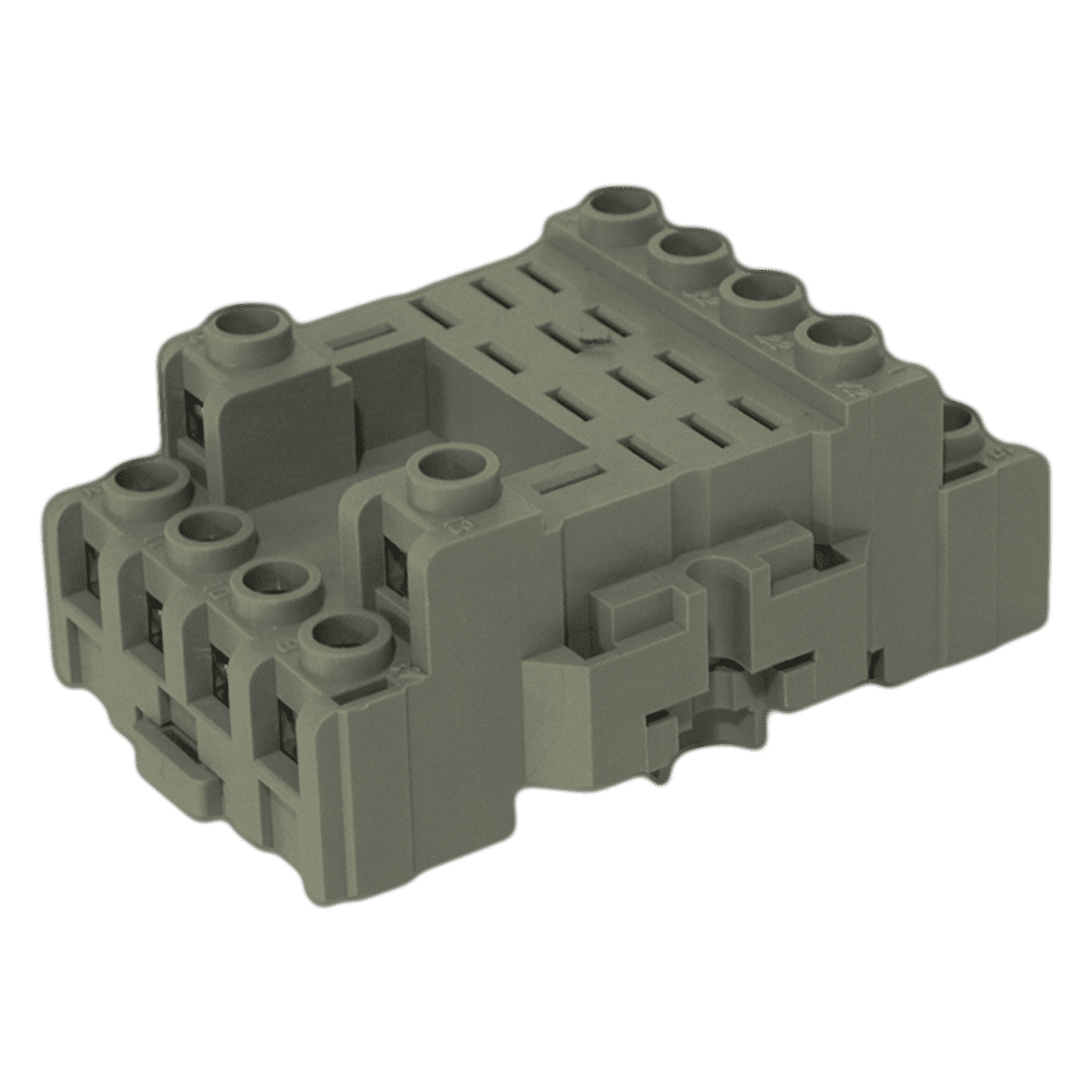 [2683] Zócalo P/Relé SH4B-05 4 Inversores 10A 300 VCA C/Protección Aea
