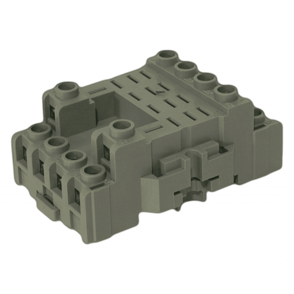 ZOCALO PARA RELE SH4B-05 C/PROTECCION SH4B-05C