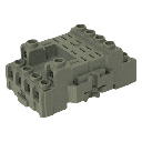 Zócalo P/Relé SH4B-05 4 Inversores 10A 300 VCA C/Protección Aea