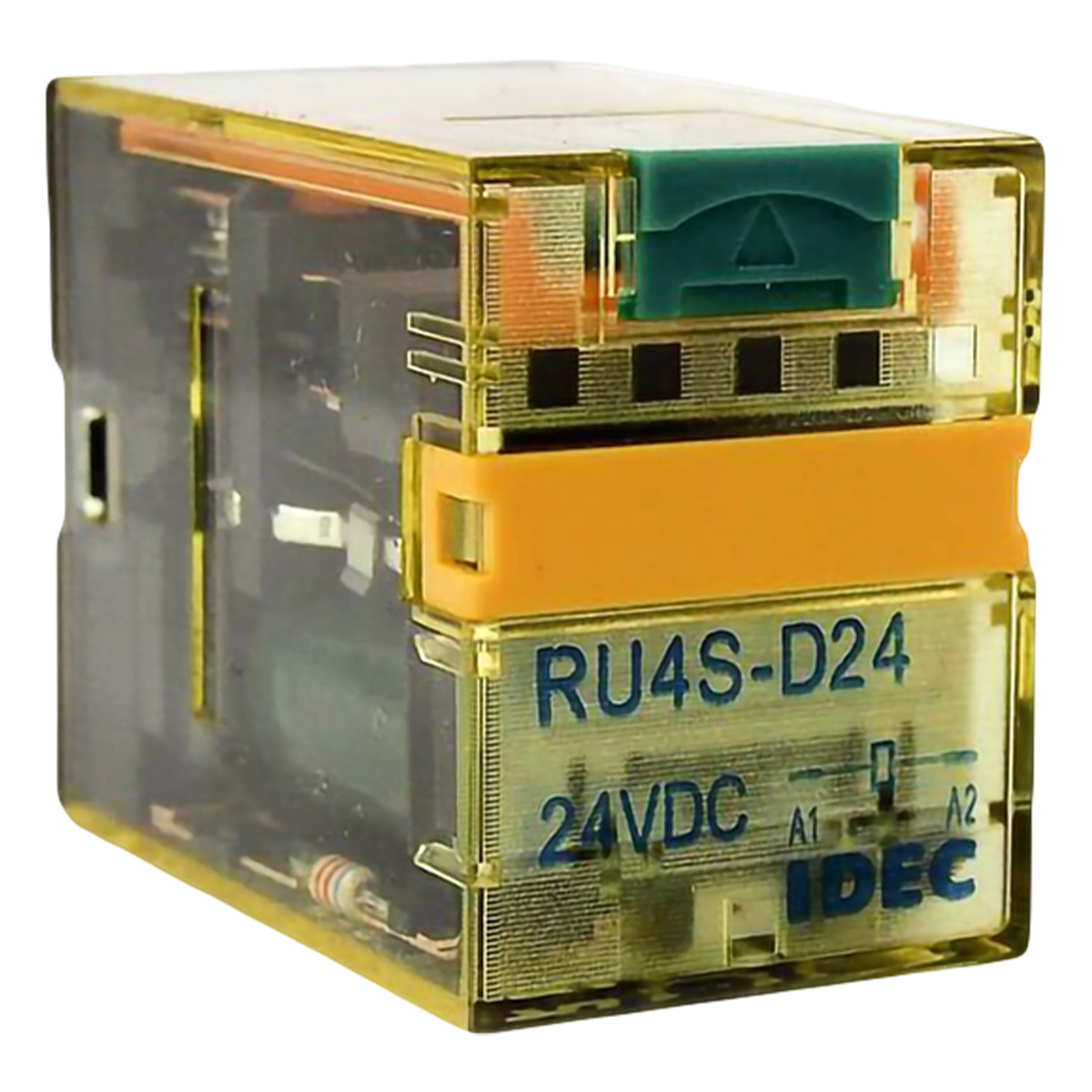 [6449] Relé RU4S 4 Inversores 24VCC 5A C/Led Aea