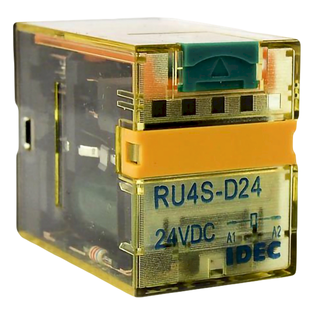 Relé RU4S 4 Inversores 24VCC 5A C/Led Aea