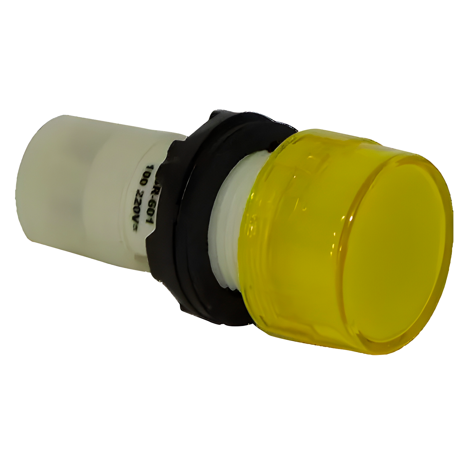 [10574] Ojo de Buey Plástico SR601 110-220VCA 22mm Amarillo Aea