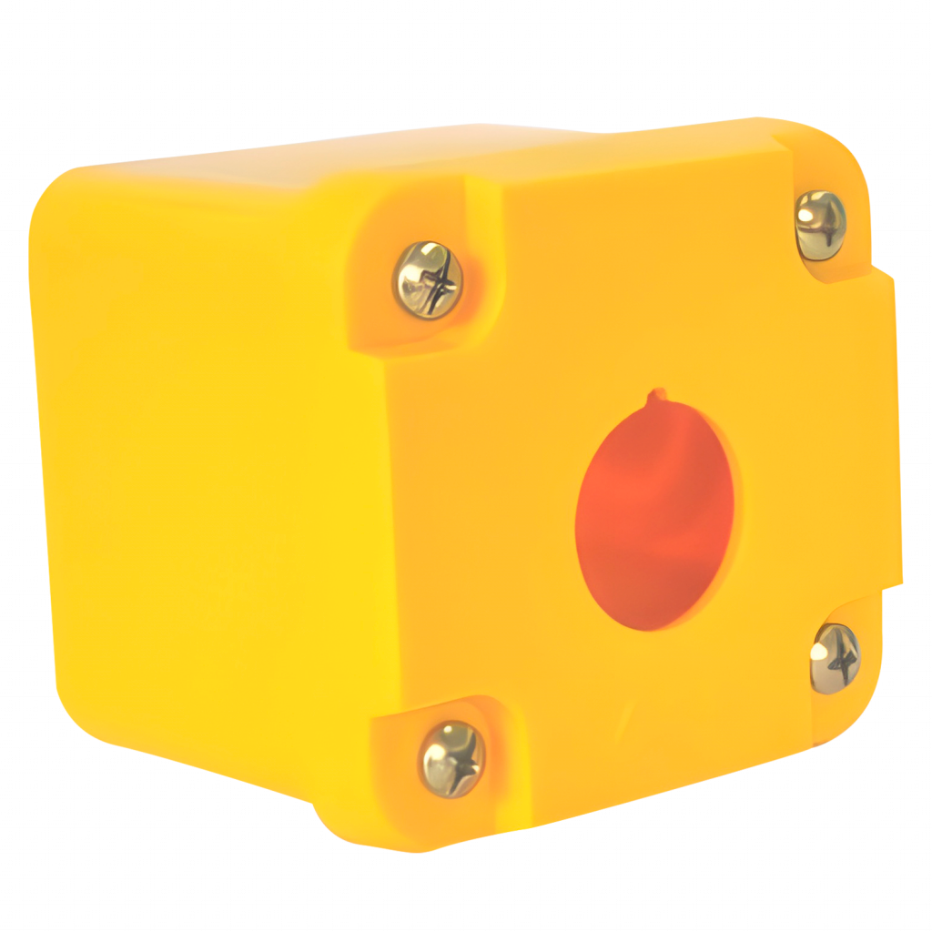 CAJA AEA PCA AMARILLA VACIA PARA 1 ELEMENTO 1300300