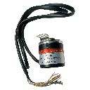 Encoder Incremental Optico 8 Hilos 24VCC Metal Eje Hueco 2500PPV Aea