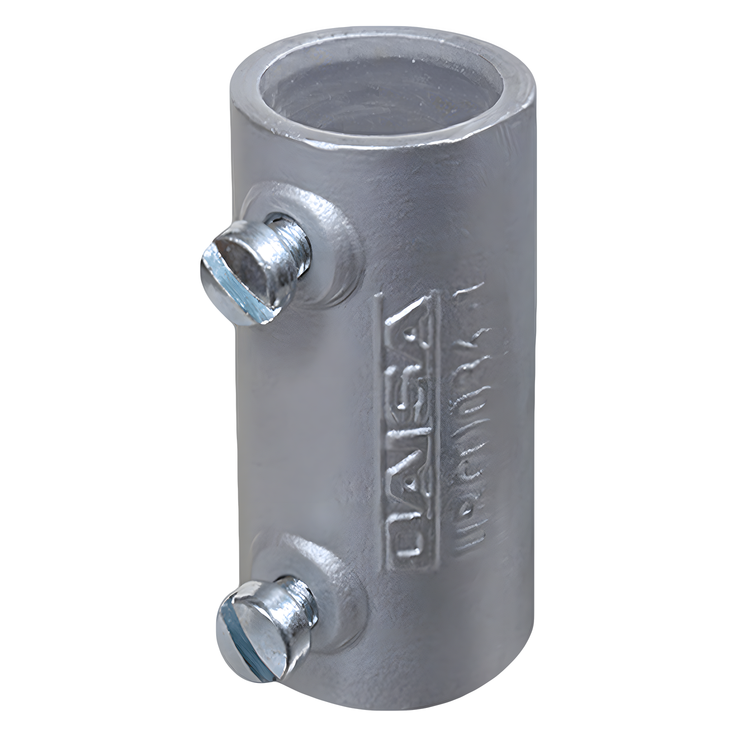 Cupla Unión Aluminio P/Caño 2" 50mm Interior Eléctrica Daisa
