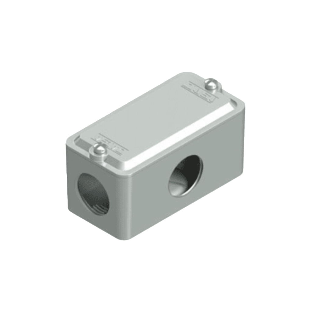 Caja Exterior DMT 1 1/2" 4 Salidas en X Daisa