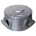 Caja Redonda MR Para 3/4" C/Tapa Rosca 1/2" Daisa