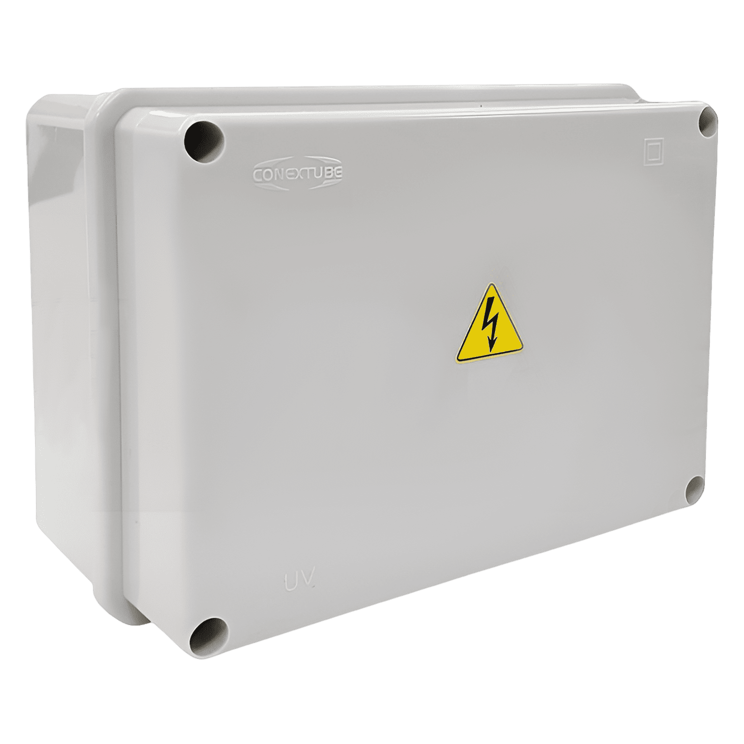 Caja de Paso PVC Estanca 190x140x70mm IP65 Gris Conextube