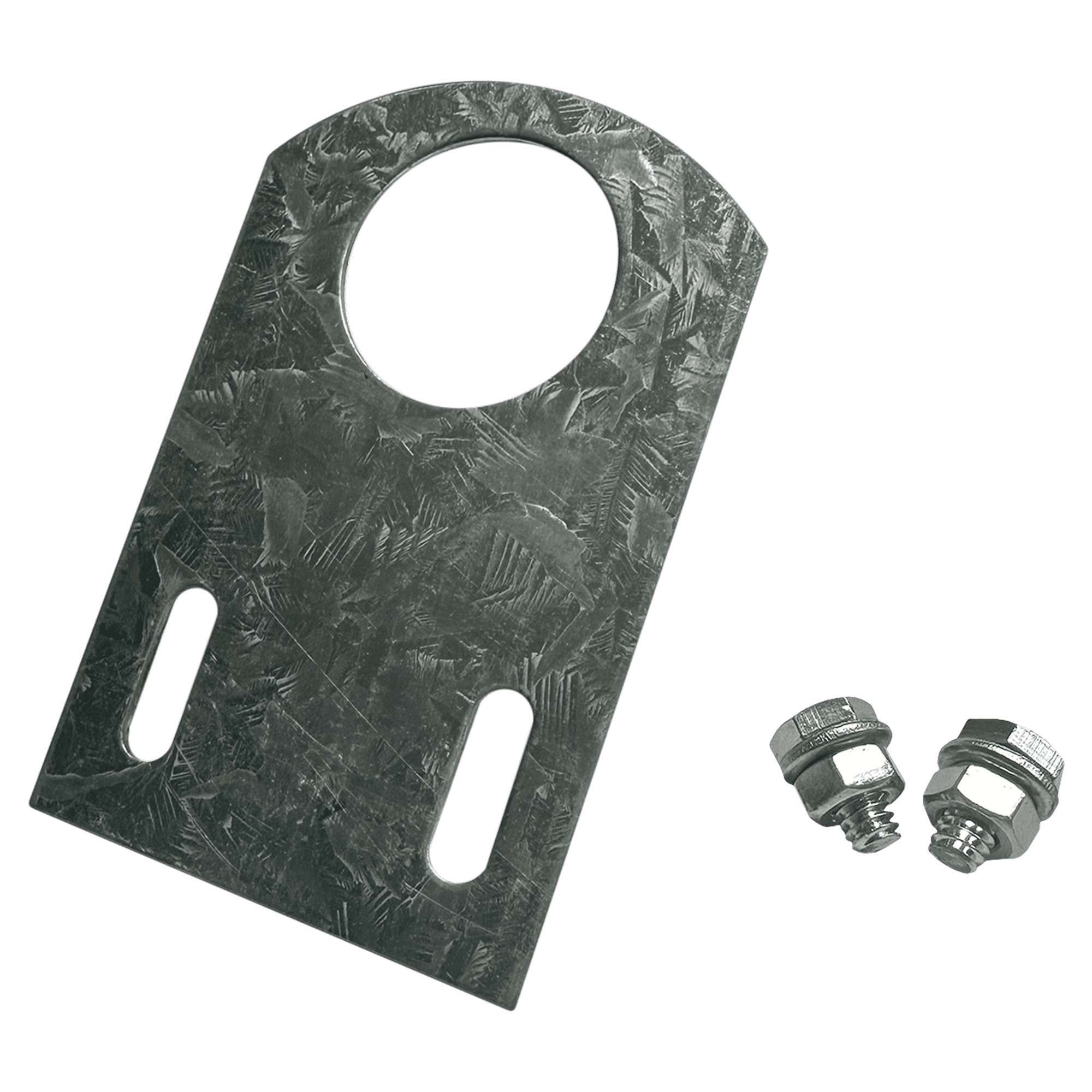 [31231] Soporte Plano Acero Galvanizado P/Caño 1" 25mm Gas Sisagrip