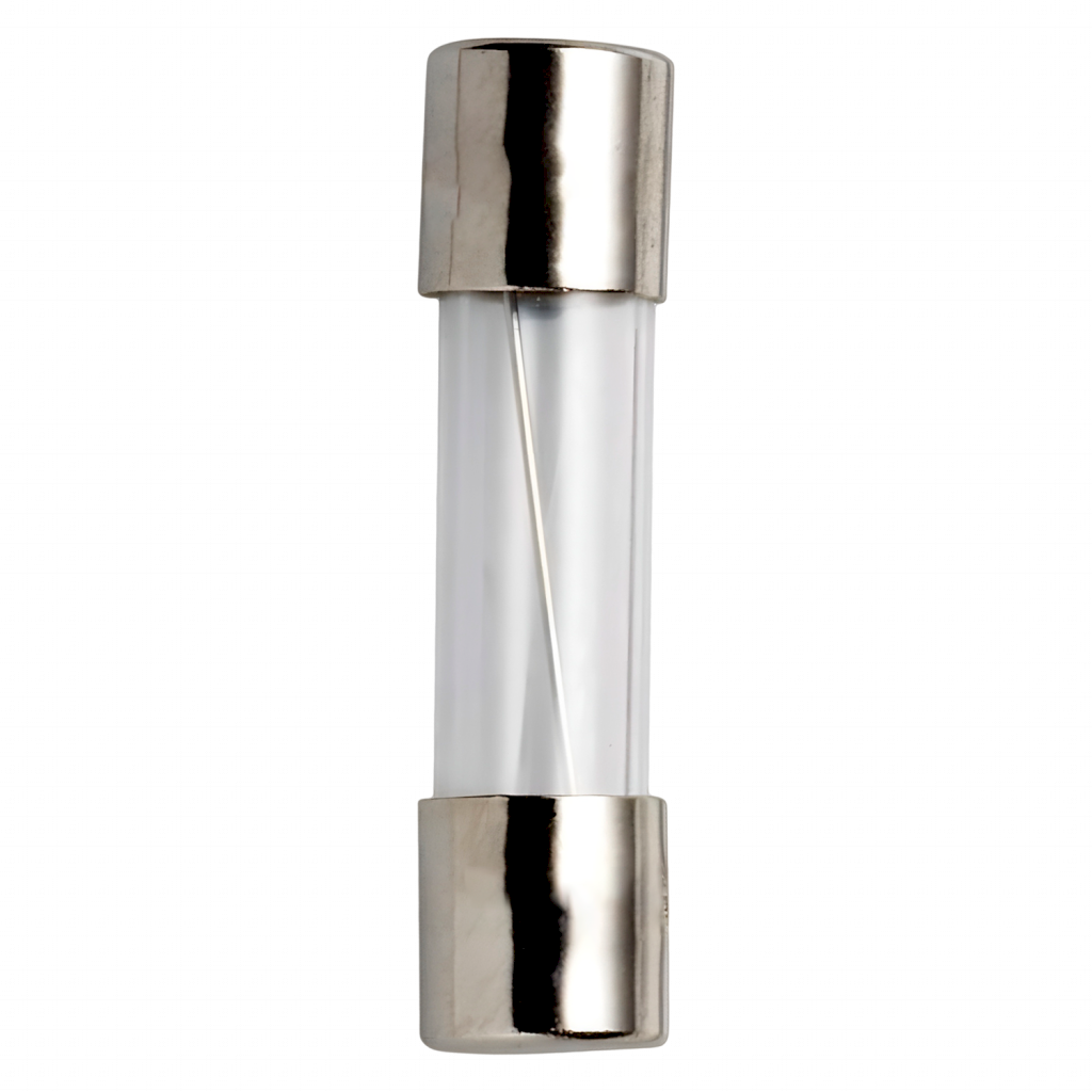 [2461] FUSIBLE DE VIDRIO 20MM X 5MM - 2 AMP. F20-2A