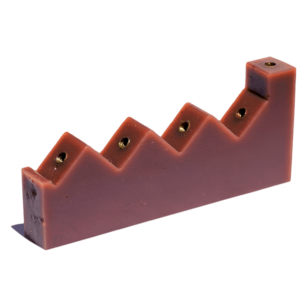 [19600] AISLADOR PORTABARRA TETRAP 30x5 45° ELENT P3045N