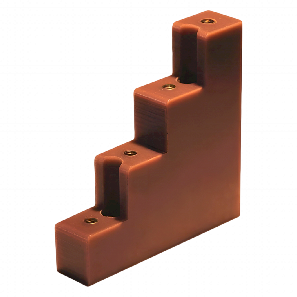 AISLADOR PORTABARRA TETRAP 40x5 45° ELENT P4045N