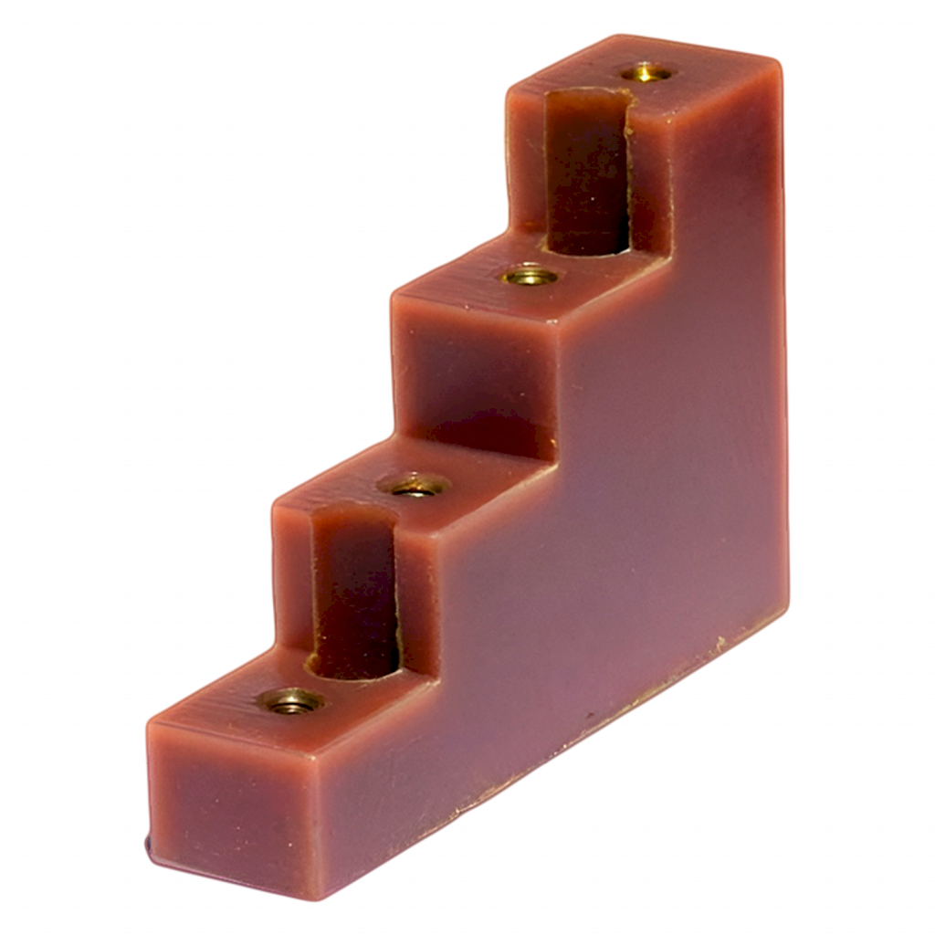 [26532] Aislador Portabarra Tetrapolar 30x5mm 90° Elent