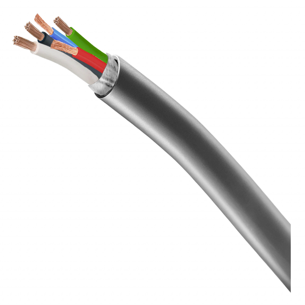 CABLE MALLADO 5X0,35mm² PVC APANTALLADO EC 0503