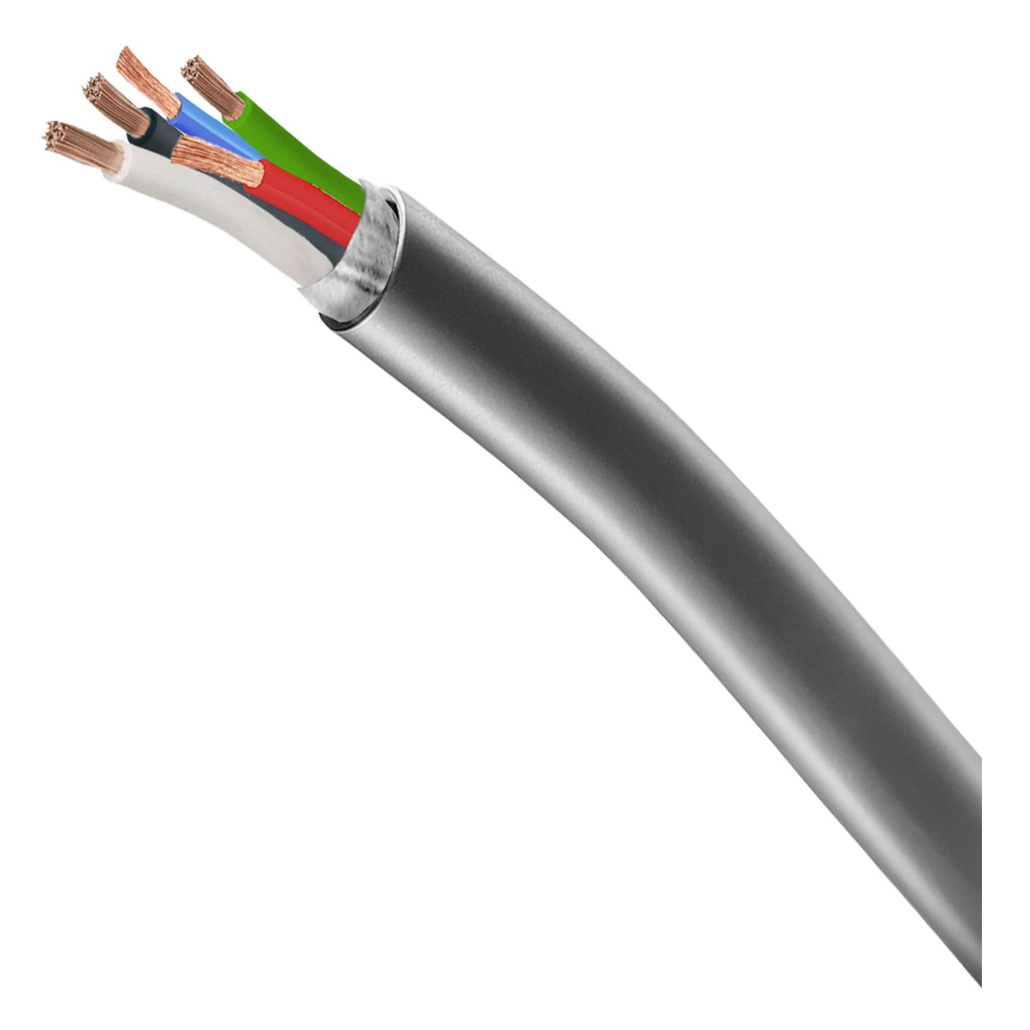 Cable Mallado 5x0,35mm2 Apantallado PVC Marlew
