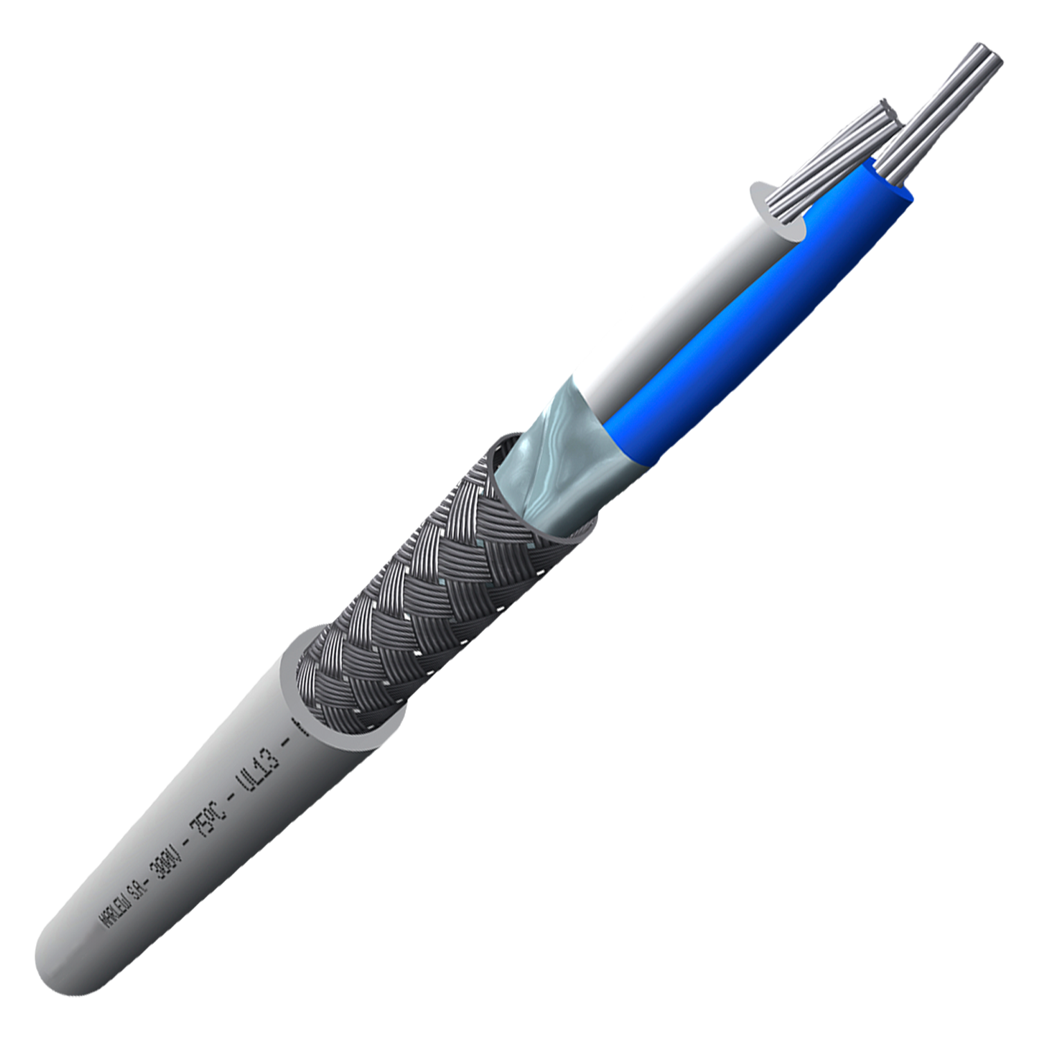 Cable de Señal RS 485 1 Pares 0,32mm2 PVC Gris Marlew