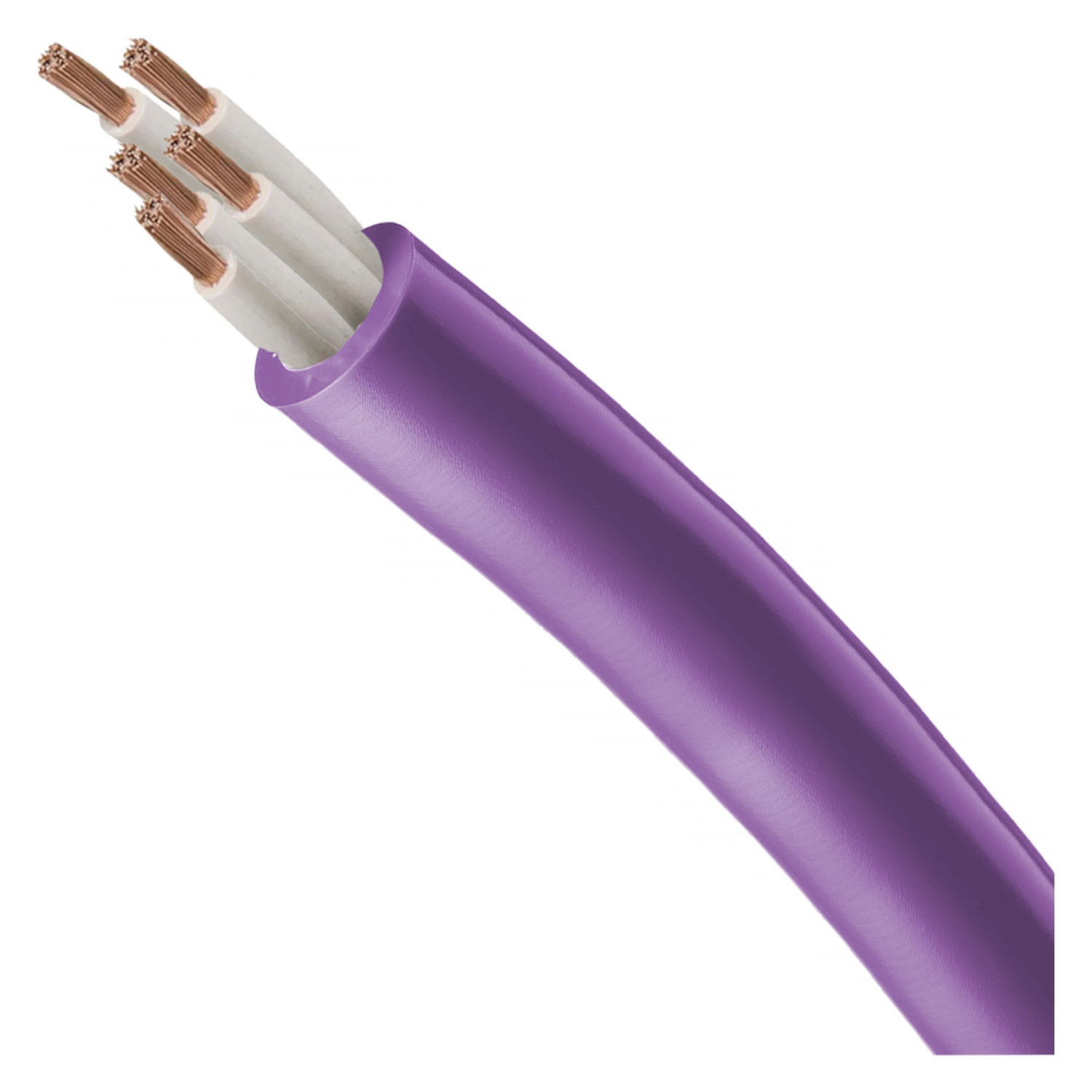 Cable Subterraneo 5x1mm2 10A PVC Violeta Marlew